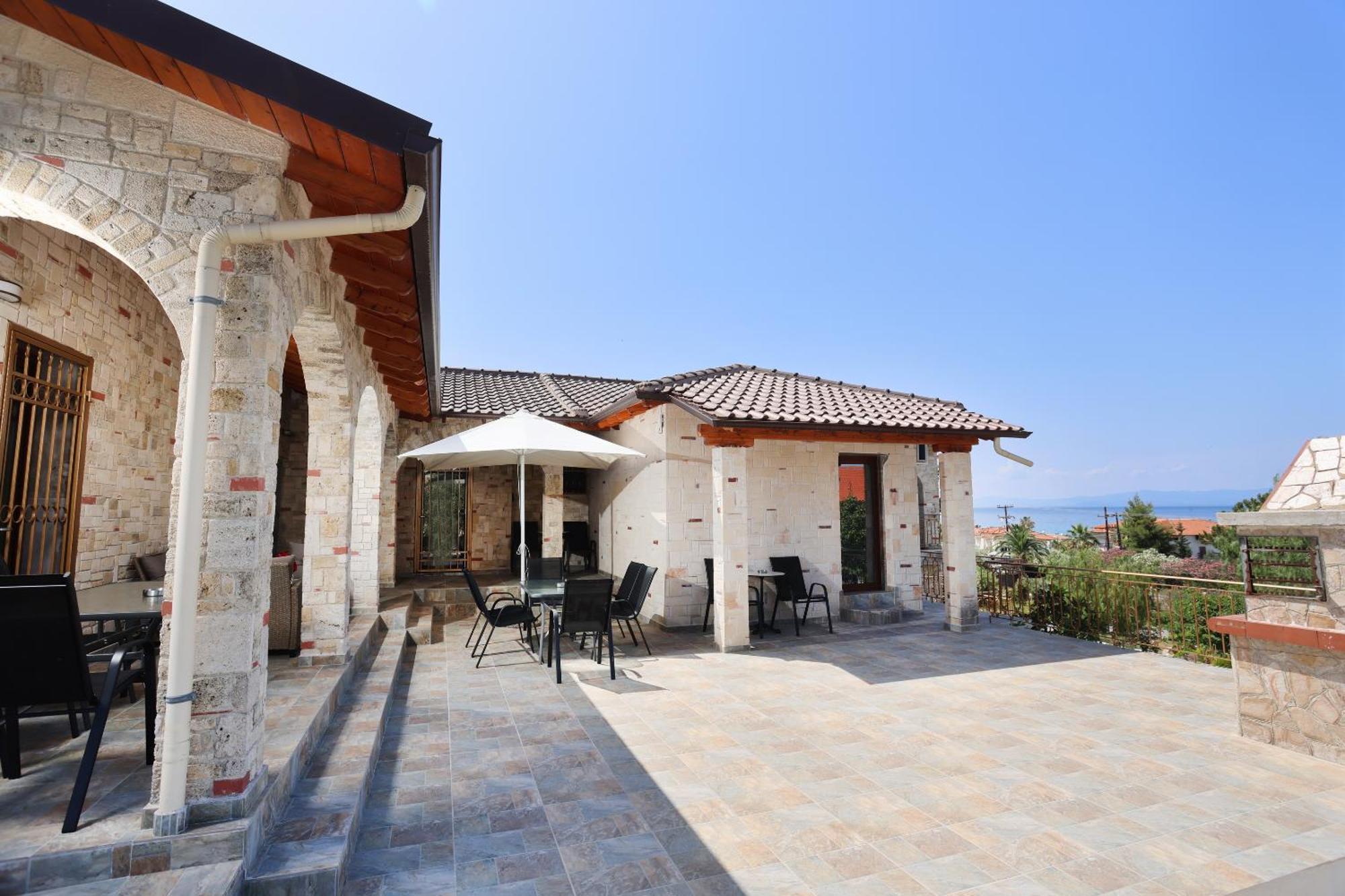 Villa Helga Exotic Pefkochori Luaran gambar